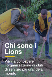 Depliant - Chi sono i Lions
